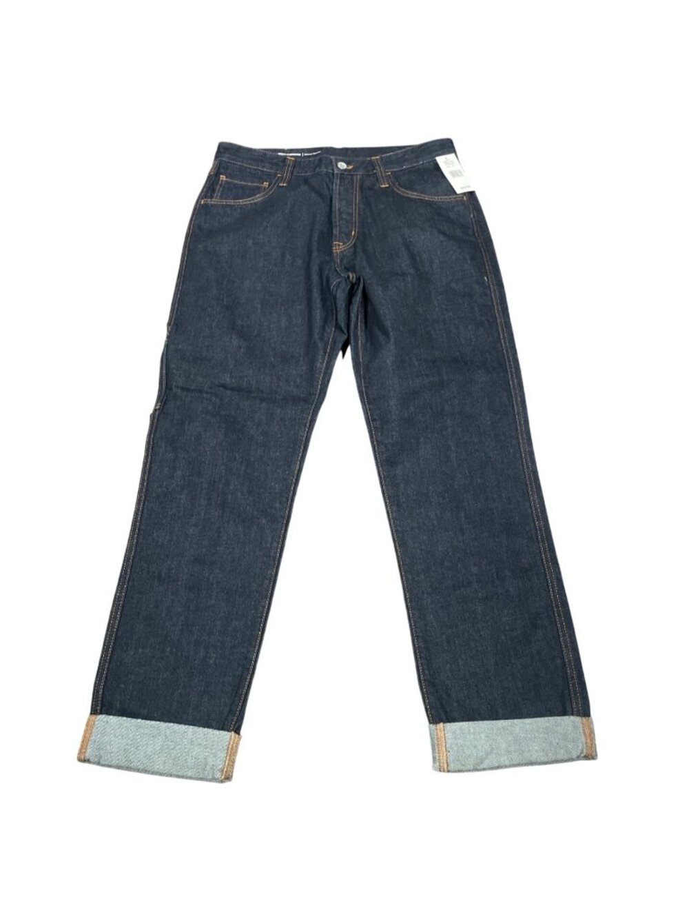 AG Wells Carpenter Relaxed Taper Jean 32x32 (28.5" cuffed) Dark Wash Button Fly